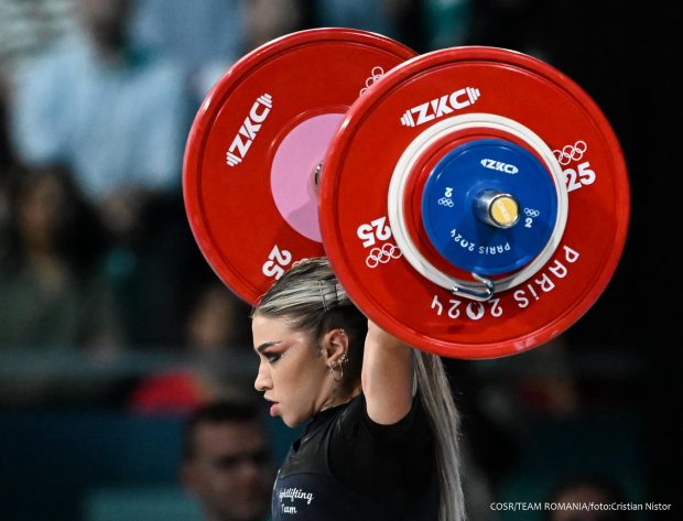 Mihaela Cambei a obținut a 12-a medalie la haltere pentru România, la Jocurile Olimpice