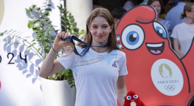 Ana Maria Bărbosu, după ce a primit medalia olimpică de bronz: „Sper să aduc cât mai multe” | VIDEO