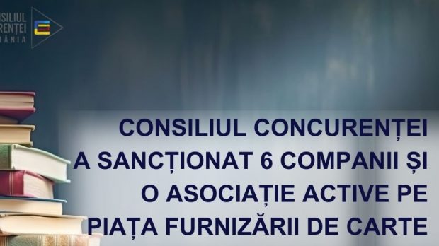 Amenzi usturătoare pentru șase dintre cele mai mari edituri și Asociația Editorilor din România: „Înţelegere anticoncurenţială”