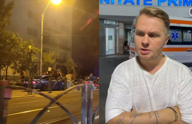 Accident cu o mașină de lux în timpul filmărilor pentru „Cursa”, filmul lui Codin Maticiuc. Doi cascadori și un cameraman au fost răniți