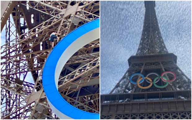 Turnul Eiffel, evacuat după ce un bărbat a fost văzut când se cățăra pe el, cu câteva ore înainte de ceremonia de închidere a JO