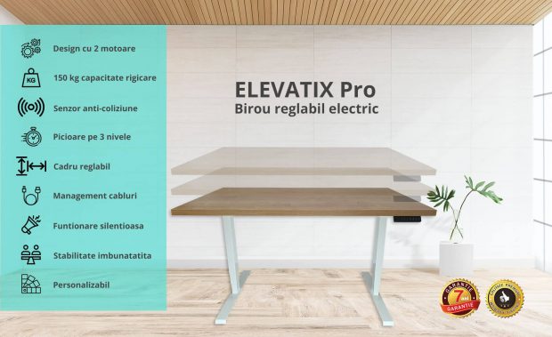Importanța Folosirii unui Birou Reglabil Electric pe Înălțime