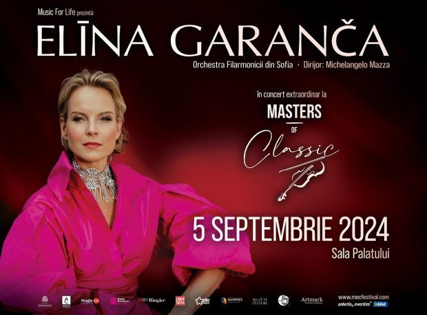 Elīna Garanča în premieră la Festivalul Masters of Classic București
