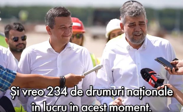 Ciolacu și Grindeanu promit 140 de kilometri din autostrada A7 finalizați în 2024. Ionuț Ciurea, Pro Infrastructura: „Dacă va fi inaugurată anul acesta centura Adjud, mă călugăresc”