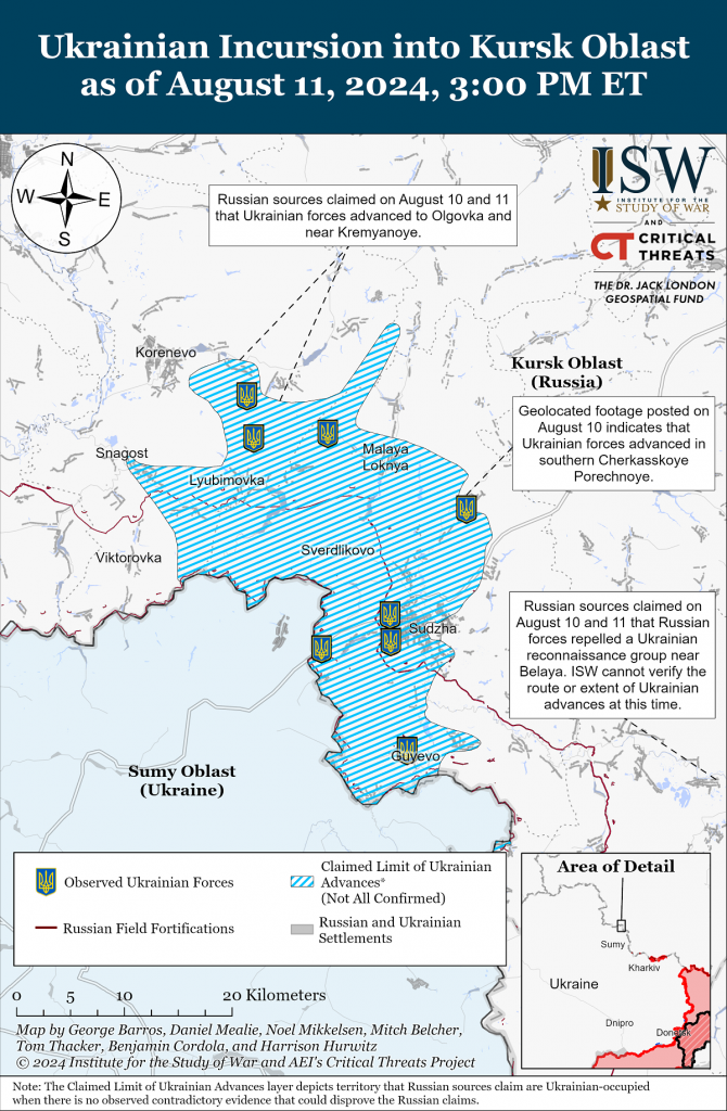 Ce teritorii a pierdut Rusia în regiunea Kursk, care a fost atacată în forță de armata ucraineană. Harta cuceririlor Kievului
