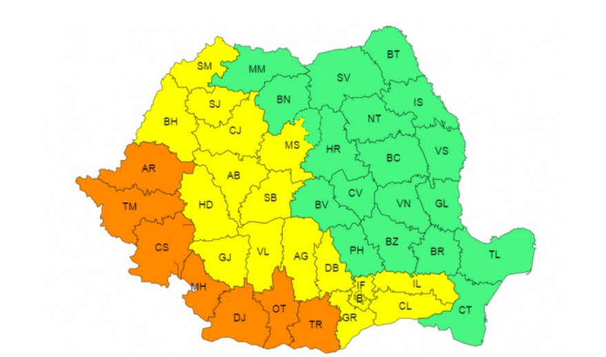 Caniculă în mai mult de jumătate de țară, în următoarele trei zile. Unde va fi cod portocaliu | HARTĂ