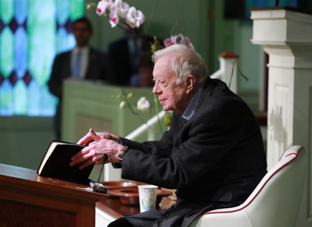 Fostul preşedinte Jimmy Carter, care va împlini în curând 100 de ani, vrea să „reziste” pentru a vota pentru Kamala Harris