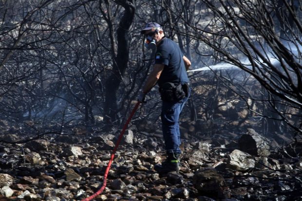 Nu mai există incendii de vegetație active în zona Atenei, anunță pompierii