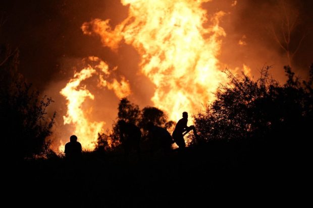 Un incendiu de pădure s-a extins până în zonele rezidențiale din orașul turc Izmir. Oameni evacuați din mai multe cartiere