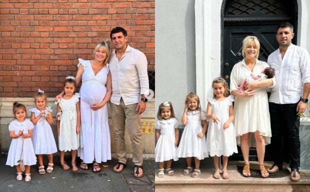 Mesajul transmis de Laura Cosoi după ce a arătat prima poză cu cele patru fetițe ale sale: „Un nou început”