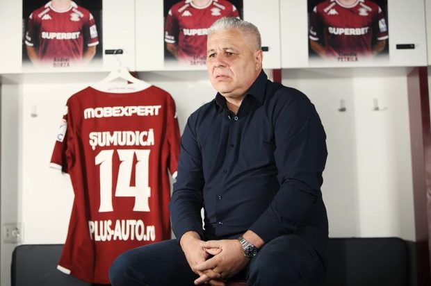Marius Șumudică a revenit ca antrenor la Rapid după 13 ani. „Sper să fiu campion și din postura de antrenor”