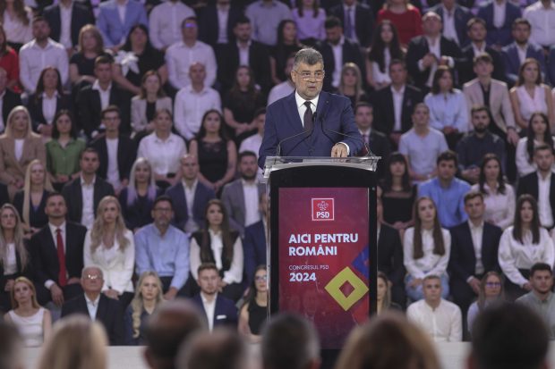 Ce a transmis Ciolacu în discursul cu care s-a lansat în cursa pentru alegerile prezidențiale