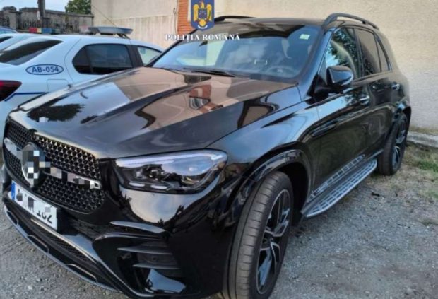 Maşină de peste 100.000 de euro căutată de autorităţile din Germania, găsită la Sebeş