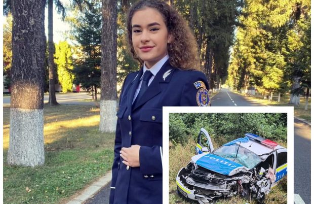 Cine este polițista de 21 de ani care a murit în accidentul de la Brașov. Sindicatul Europol: „Gradul de protecție al autospecialei e minim”