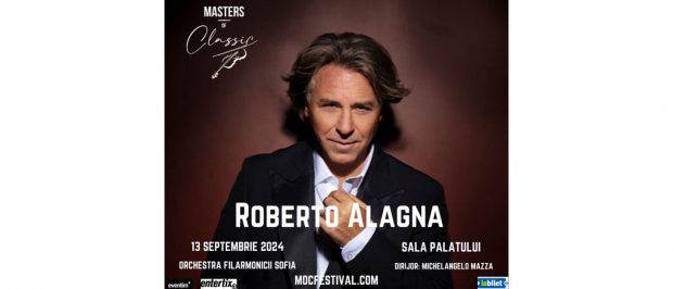 Roberto Alagna va concerta la Sala Palatului