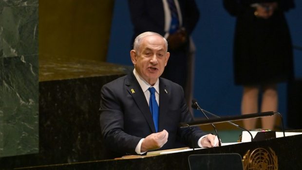 Benjamin Netanyahu, huiduit în timpul discursului de la ONU. „Cât timp Hezbollah alege calea războiului, Israelul nu are altă alegere”