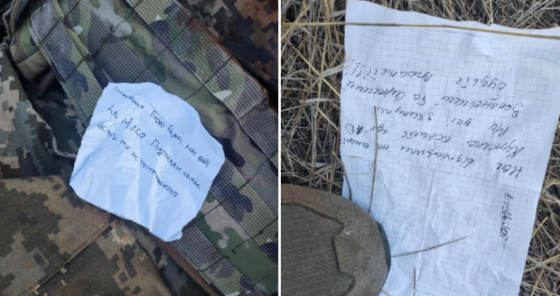 „Ne-au trimis la moarte. Aici este iadul!”. Soldații ucraineni care au murit în regiunea Kursk au lăsat bilete în care își acuză comandanții, susțin rușii | VIDEO