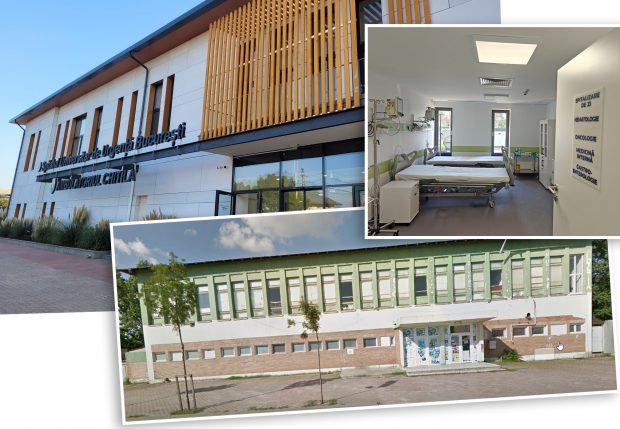 Ambulatoriu al Spitalului Universitar de Urgență București construit la Chitila, Ilfov, pe structura cantinei unei fabrici comuniste