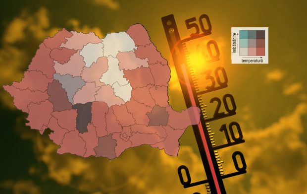 Cum va arăta harta deceselor provocate de temperaturile ridicate, în 2050. Mii de români mor în fiecare an ca urmare a efectelor climei