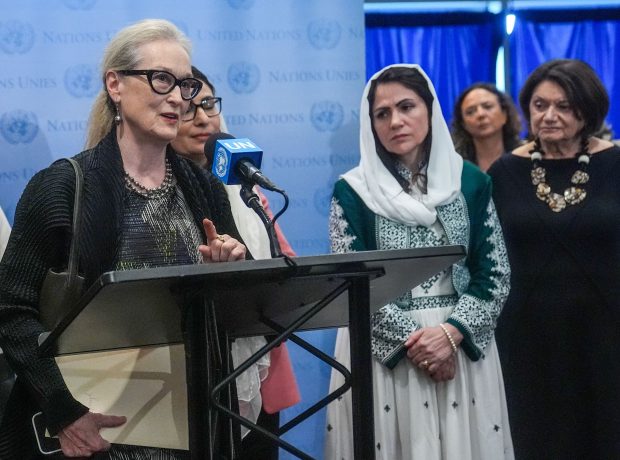 Actrița Meryl Streep, discurs emoționant la ONU: „Pisicile au mai multă libertate decât femeile afgane”. Răspunsul talibanilor | VIDEO