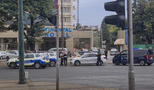 Alerta cu bombă de la Hotelul Continental din Timișoara unde e cazată și Elena Lasconi a fost falsă. Cine a sunat la 112