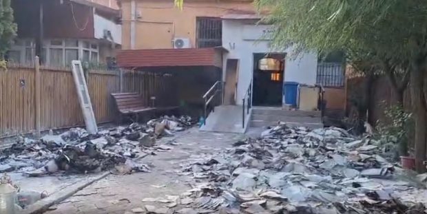 Incendiu la sediul ANAF din Filiași. „A ars o parte din arhivă!” Ce se întâmplă cu documentele contribuabililor