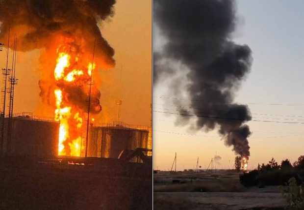 Rusia a stins incendiul izbucnit la un depozit de petrol din sudul țării la două săptămâni după un atac ucrainean cu dronă