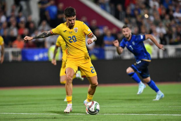 Kosovo-România. Dennis Man, Răzvan Marin și Drăguș au marcat la revenirea lui Mircea Lucescu în rolul de selecționer