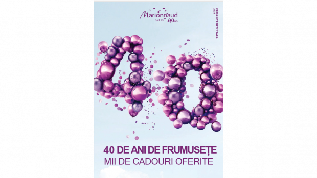 Marionnaud sărbătorește 40 de ani de frumusețe și dedicare
