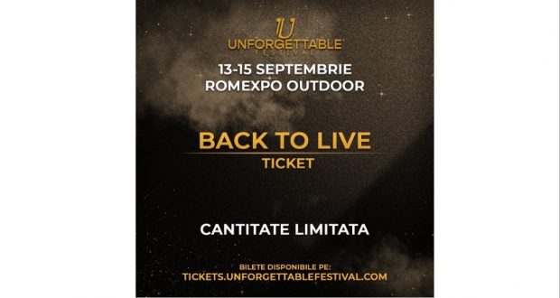 Unforgettable Festival anunță locurile VIP aproape de epuizare și lansează oferta specială Back to Live ticket