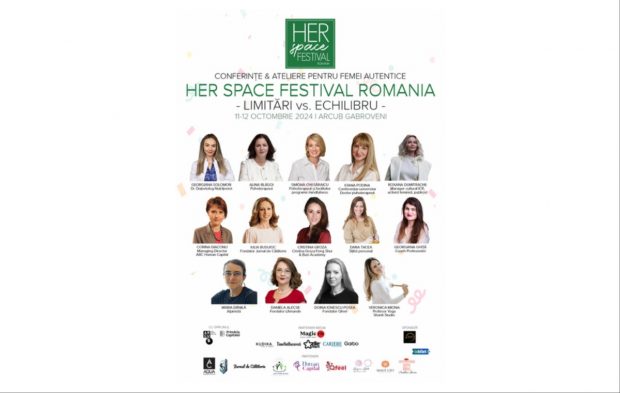 Prima ediție Her Space Festival România, eveniment adresat sănătății și stilului de viață al femeilor