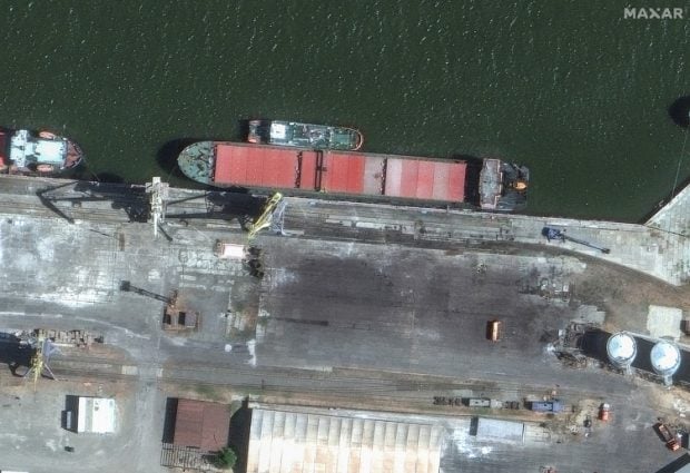 Navă suspectată că transportă rachete balistice iraniene, văzută într-un port rusesc de la Marea Caspică