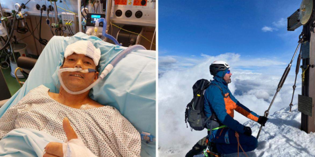 Un bărbat care a suferit un transplant de plâmâni anul trecut a escaladat Grossglockner, cel mai înalt vârf din Austria: „Mai bine decât în cimitir”