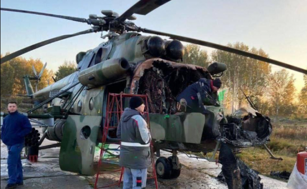 Adolescenți acuzați de „atac terorist”, după ce au incendiat un elicopter militar în Omsk, o misiune primită pe Telegram de la un ucrainean: „Ne-au promis 20.000 de dolari”