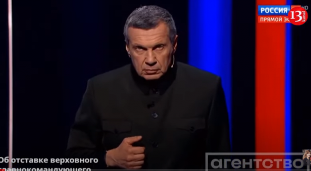 Reacția neașteptată a lui Vladimir Soloviov, considerat propagandistul-șef al Kremlinului: „Asta necesită demisia comandantului suprem” | VIDEO