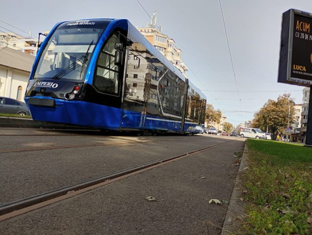 Brăila are un nou tramvai, care poartă numele celebrului scriitor Panait Istrati