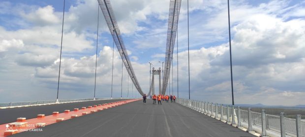 Podul peste Dunăre de la Brăila se asfaltează a patra oară: „De data aceasta este o rețetă nouă, testată în Italia”