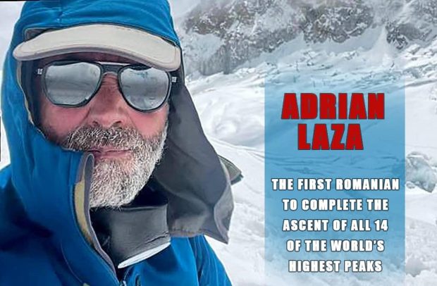Adrian Laza, primul român care a escaladat cele 14 vârfuri de peste 8.000 de metri din lume 
