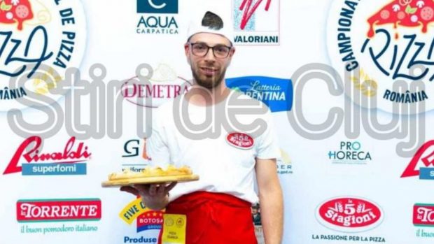 Un tânăr din Cluj-Napoca a câștigat medalia de aur la categoria Pizza în Tavă și va reprezenta România la Campionatul Mondial de la Parma