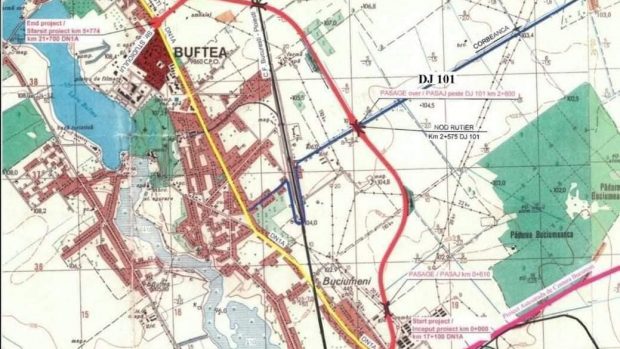 S-a semnat contractul pentru construcția centurii Buftea. Proiectul valorează 281,17 milioane de lei, fără TVA