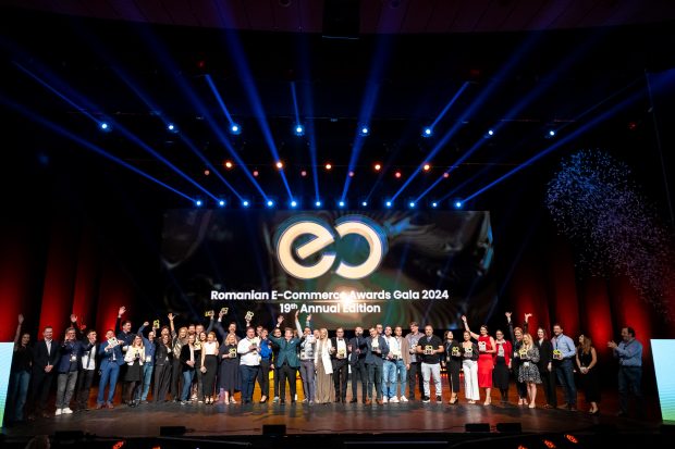 Premiile Comerțului Online Românesc acordate în cadrul ediției de 19 ani a Galei Premiilor eCommerce