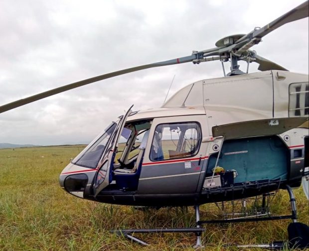 Elicopter privat reţinut în Rusia, după ce a fost la un pas să lovească un stol de păsări rare. A zburat la doar şase metri deasupra apelor rezervaţiei