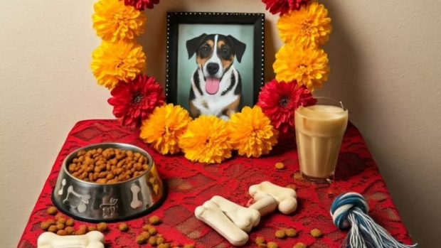 Ziua morților pentru animale de companie, celebrată de mexicani în seara de 27 octombrie: Cum se realizează „altarul” prietenilor necuvântători