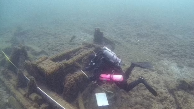 Epava ambarcațiunii John Evenson, descoperită în Lacul Michigan la aproape 130 de ani de la scufundare
