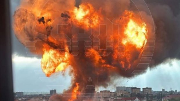 Explozie masivă la o benzinărie din capitala Ceceniei. Patru morți, printre care și doi copii | VIDEO