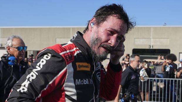Keanu Reeves a debutat ca pilot profesionist la Indianapolis Motor Speedway