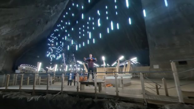 MrBeast, celebrul YouTuber mondial, videoclip viral din Salina Turda cu 40 milioane de vizualizări în 24 de ore