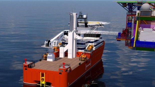 OMV Petrom construiește într-un șantier naval norvegian o nouă navă de sprijin pentru platformele petroliere din Marea Neagră