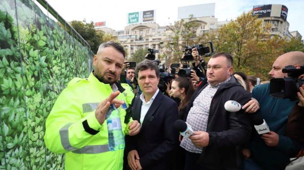 Cine este polițistul care a sunat la 112 și l-a blocat pe primarul general Nicușor Dan, la Piața Unirii