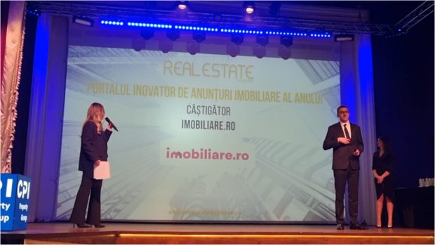 Imobiliare.ro a fost desemnat „Portalul inovator de anunțuri imobiliare al anului”